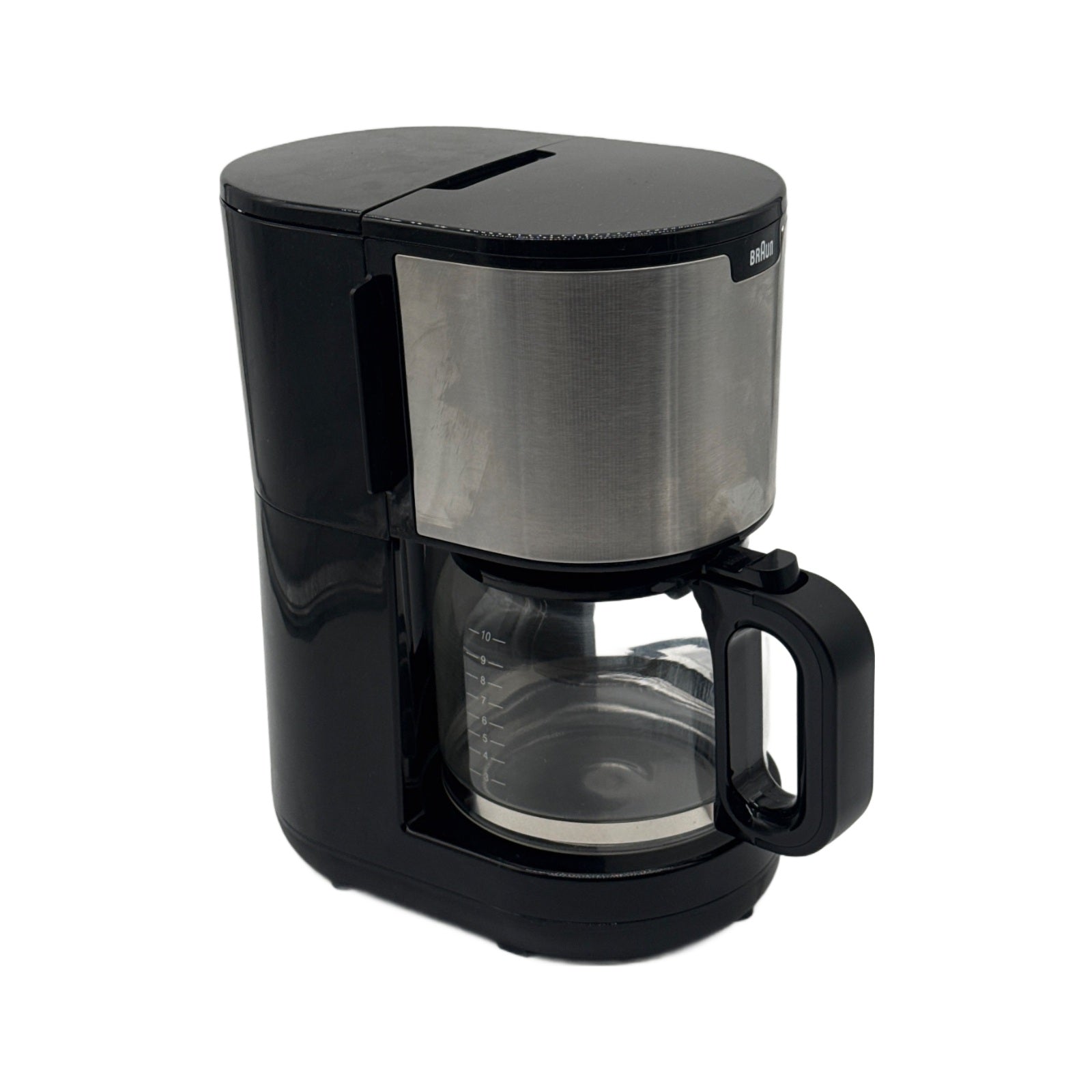 Braun KF 1500 BK Glass-Front Kitchen Cabinets Braun PurShine KF 1500 BK - Macchina da caffè a filtro con caraffa in vetro