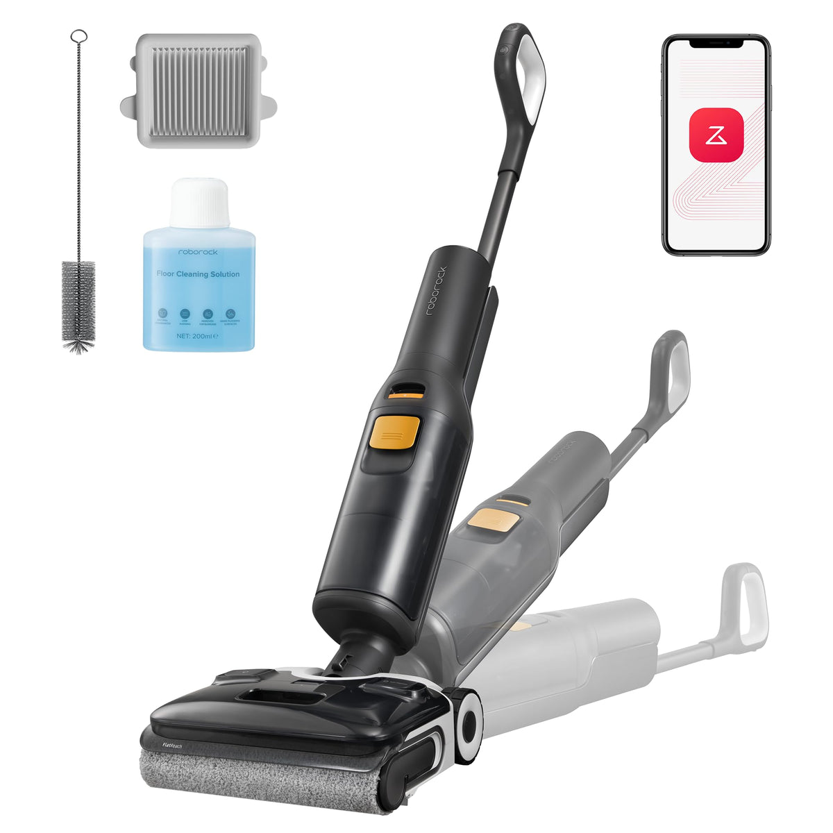 Roborock F25 XT Aspirapolvere stick / cordless roborock F25 XT Aspirapolvere Lavapavimenti Senza Fili 20.000 Pa