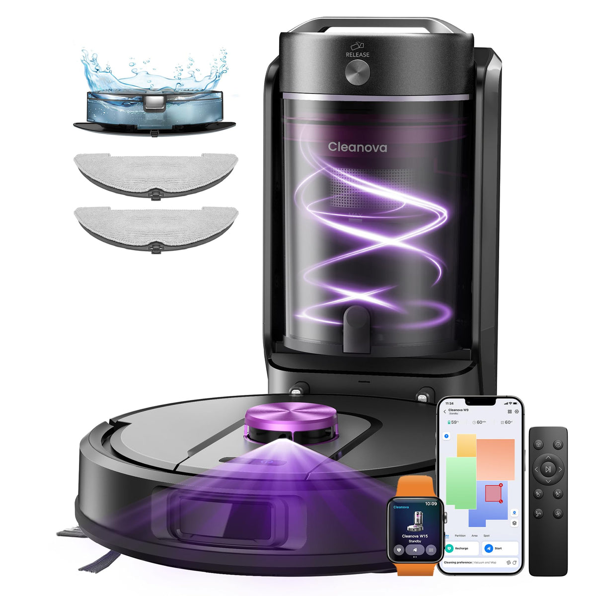 Vexilar W15 Robot aspirapolvere Vexilar W15 Robot aspirapolvere e lavapavimenti