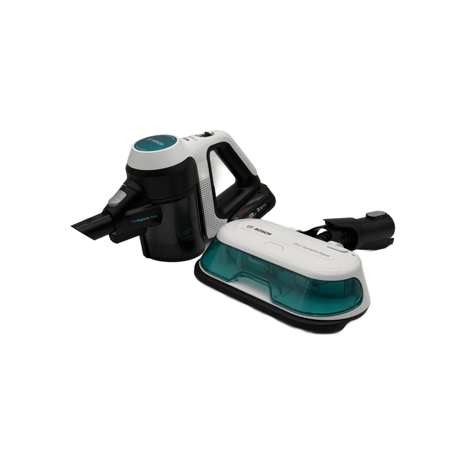 Bosch Elettrodomestico Bosch Unlimited 7 ProHygienic Aqua BKS71HYG1 - Aspirapolvere cordless 2‑in‑1 (aspira e lava)