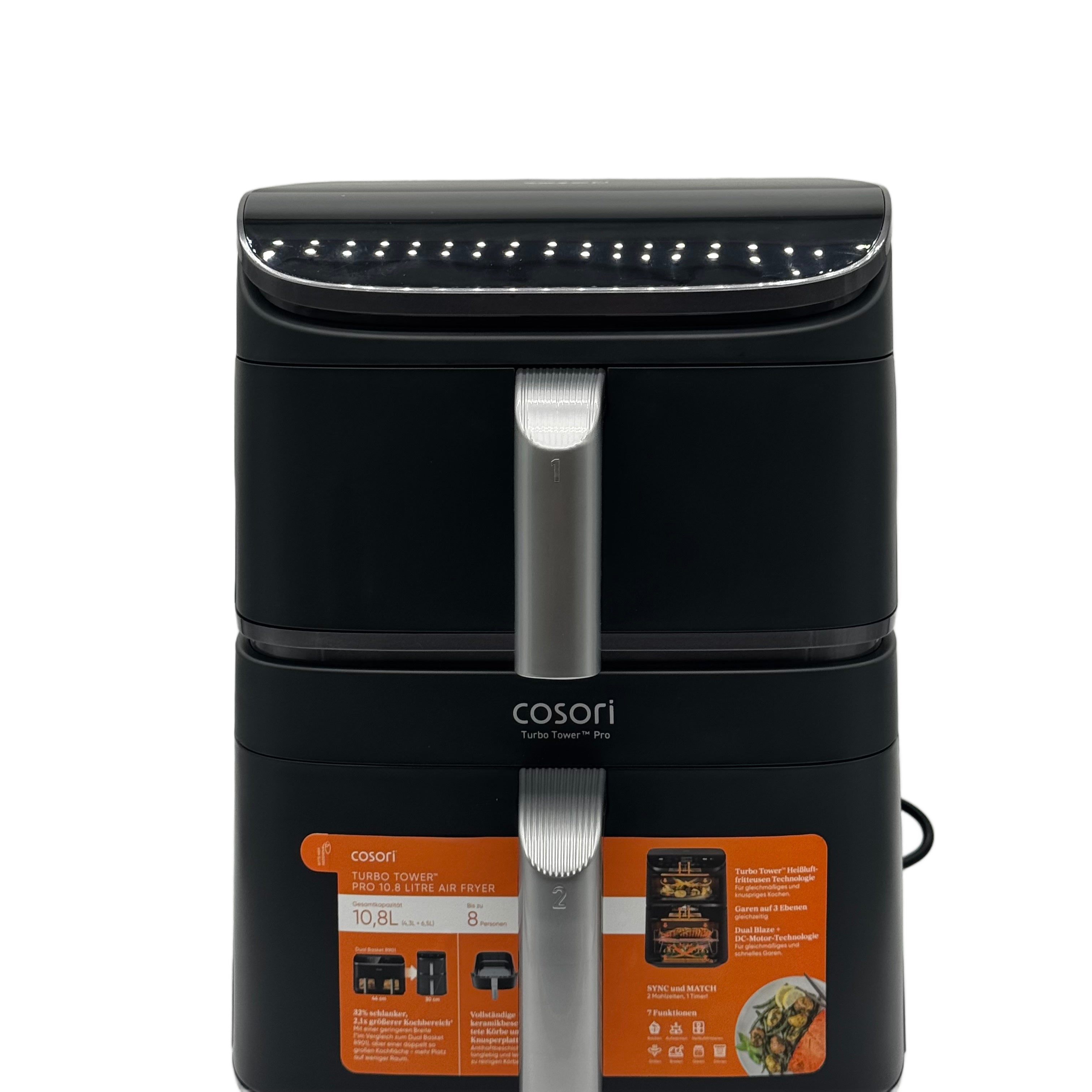 COSORI Turbo Tower Pro Airfryer Elettrodomestico COSORI Turbo Tower Pro - Friggitrice ad aria 10,8 L a doppia camera