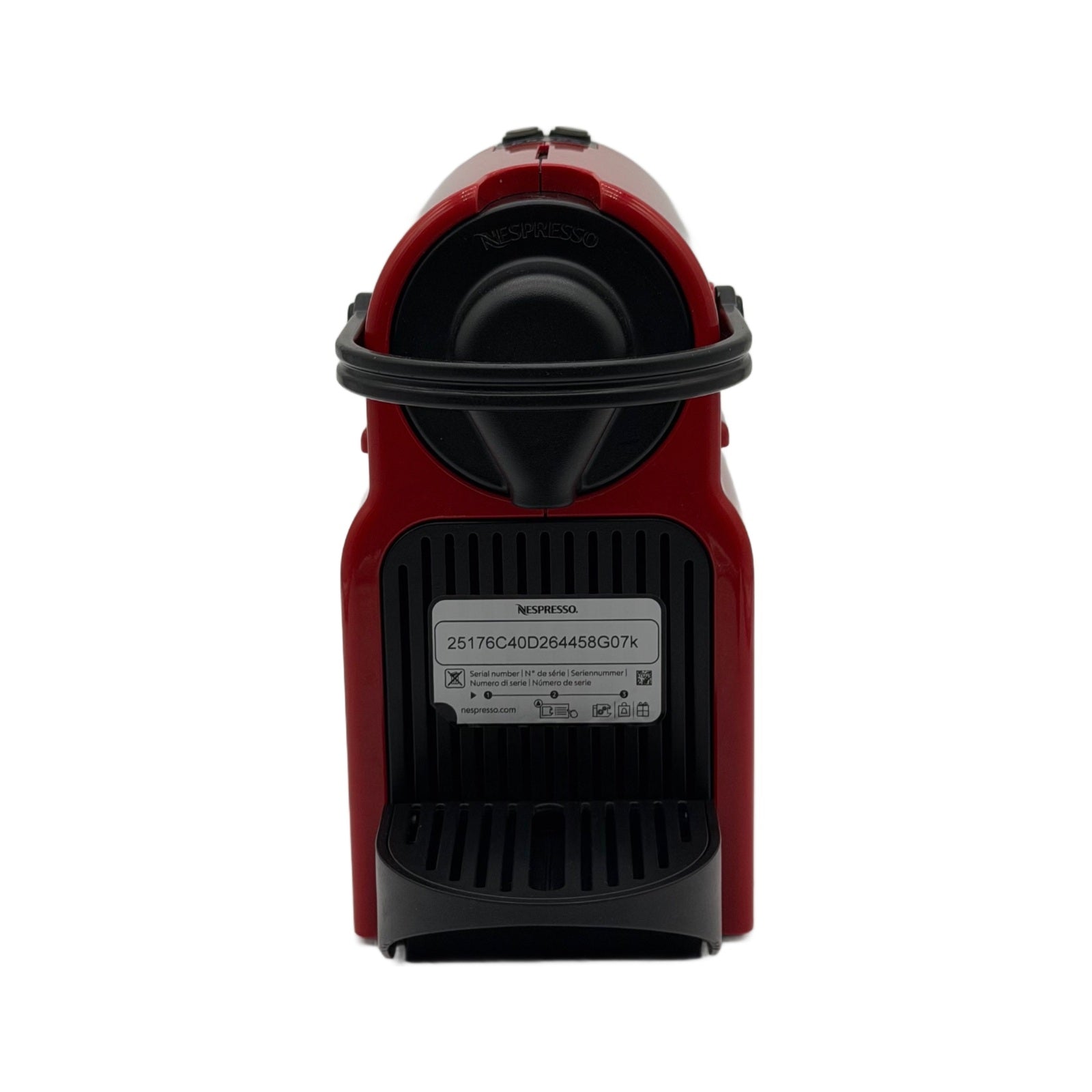 Krups Inissia XN1005 Bar Counters Krups Nespresso Inissia XN1005 - Macchina da caffè a capsule, rossa