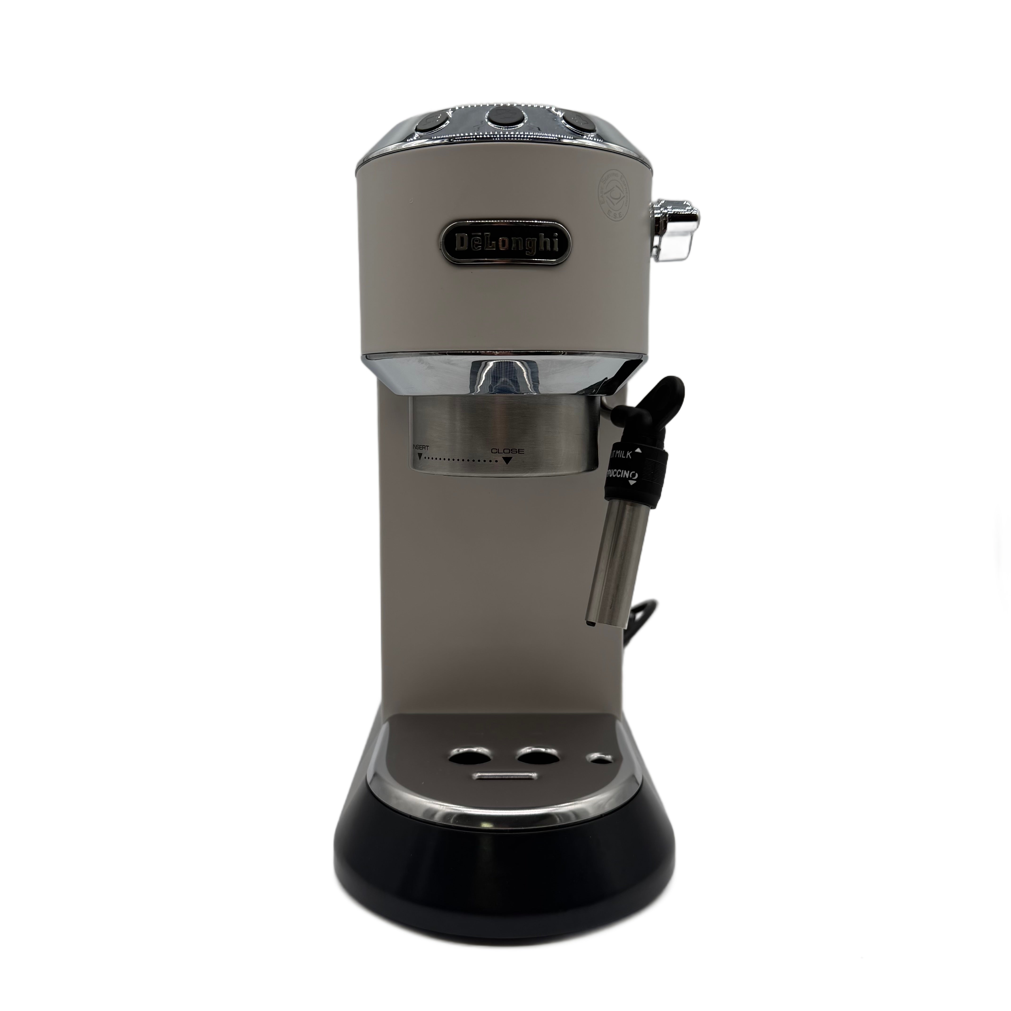 De'Longhi Dedica EC685.W Milk De'Longhi Dedica EC685.W - Macchina per espresso e cappuccino, bianca
