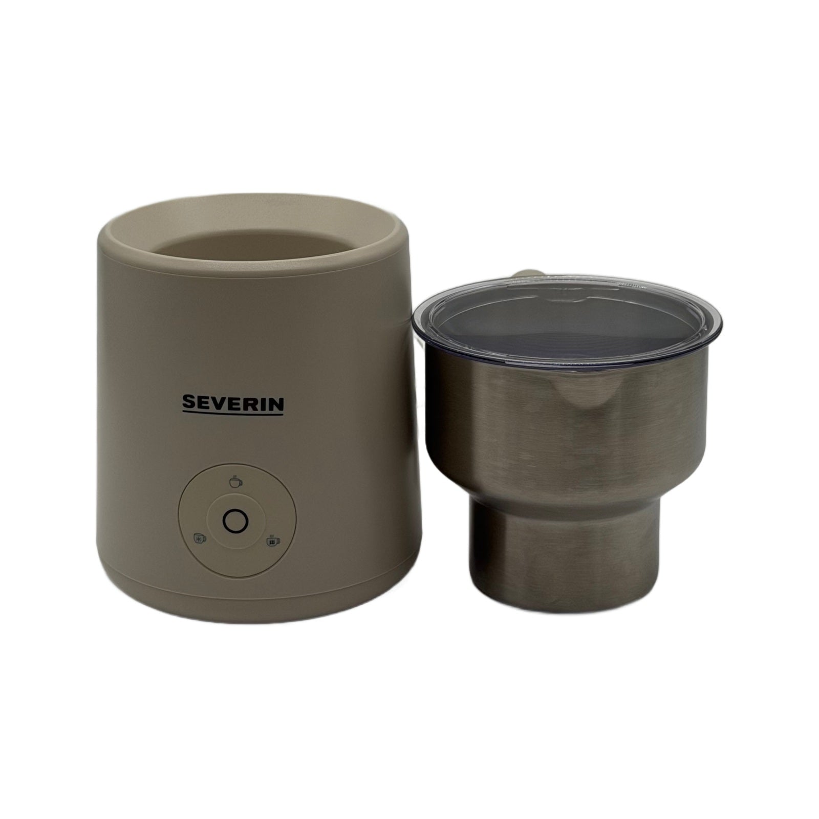 Severin SM 3589 Milk Frothers & Steamers Severin Spuma Lits SM 3589 montalatte elettrico nero inox