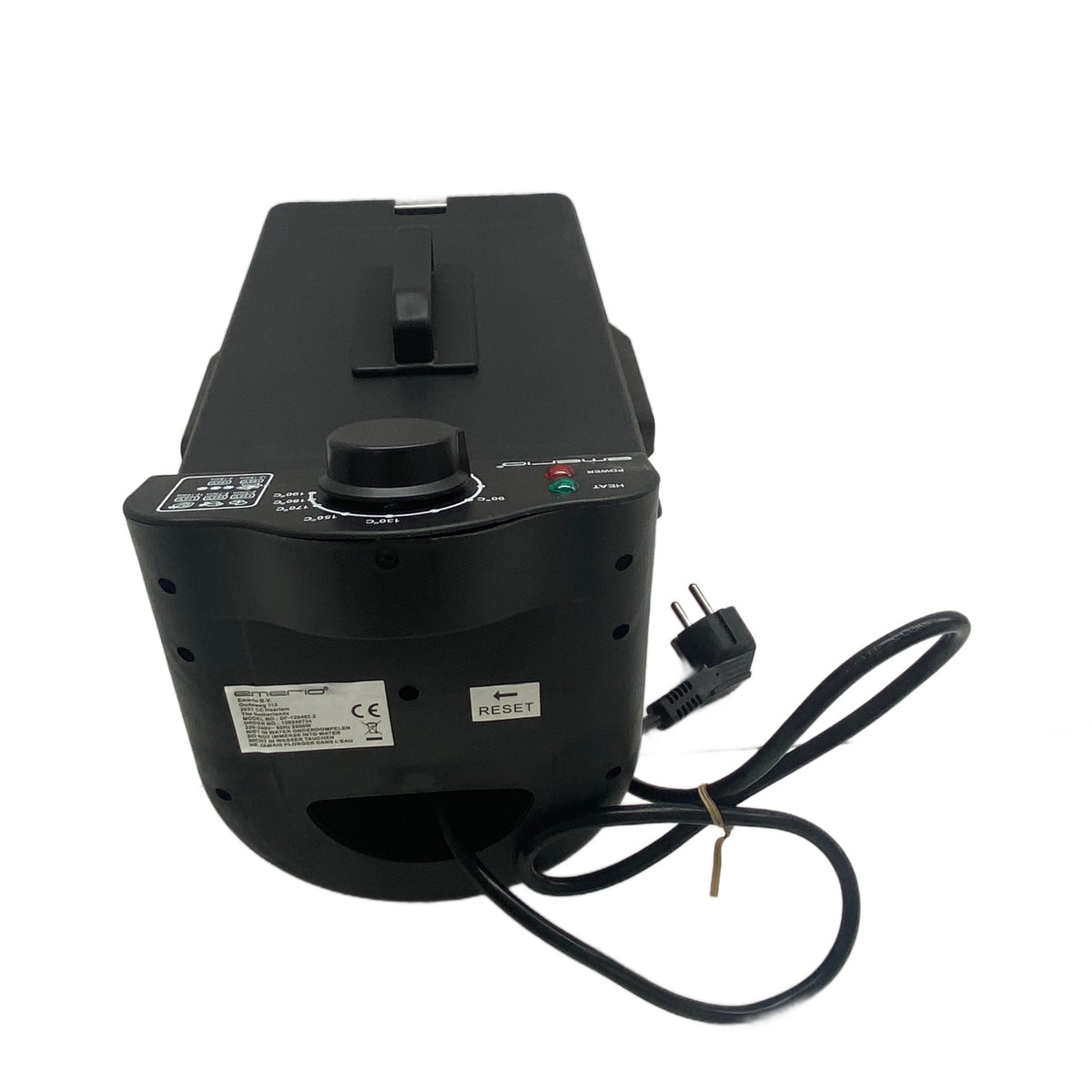 Emerio DF-120482.2 Friggitrice elettrica tradizionale Emerio DF-120482.2 Friggitrice ad olio 3 L 2000 W con zona fredda in ac