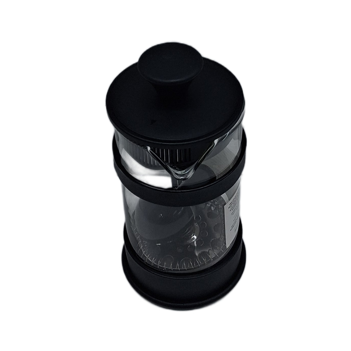 KICHLY French Press 350 ml French press KICHLY French Press 350 ml Nero con triplo filtro in vetro borosilicato