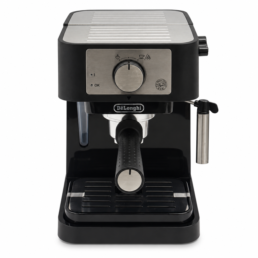 De'Longhi EC260.BK Macchina da caffè manuale De'Longhi EC260.BK Macchina da caffè espresso con serbatoio 1,1 L e sistema latt