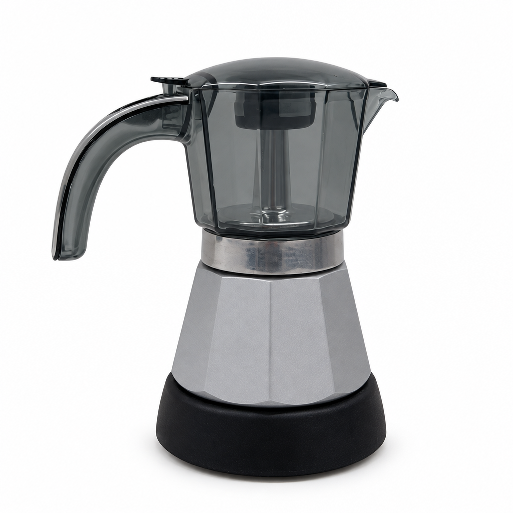 De'Longhi De'Longhi Alicia PLUS EMKP42.B Moka De'Longhi Alicia PLUS EMKP42.B Moka Elettrica 2-4 Tazze Nero/Argento