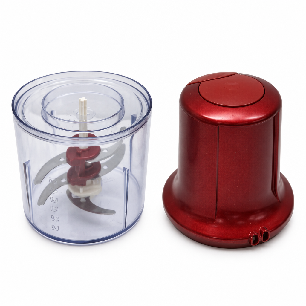 Moulinex AT714G32 Tritatutto Moulinex Multi Moulinette AT714G32 Mini Tritatutto Elettrico 3in1 500 W Rosso