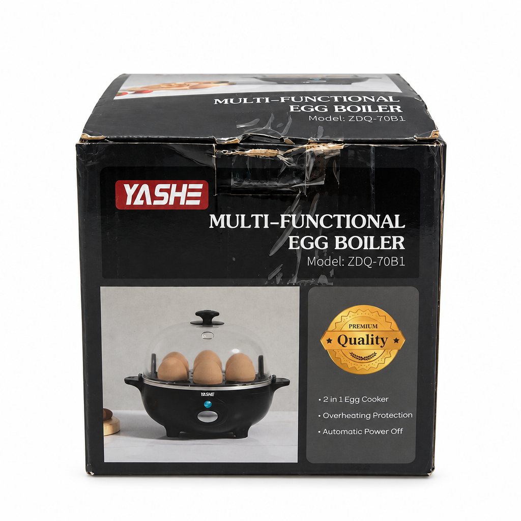 YASHE ZDQ-70B1 Cuociuova YASHE ZDQ-70B1 Cuociuova elettrico 360W per 7 uova con Poacher e Cuocivapore