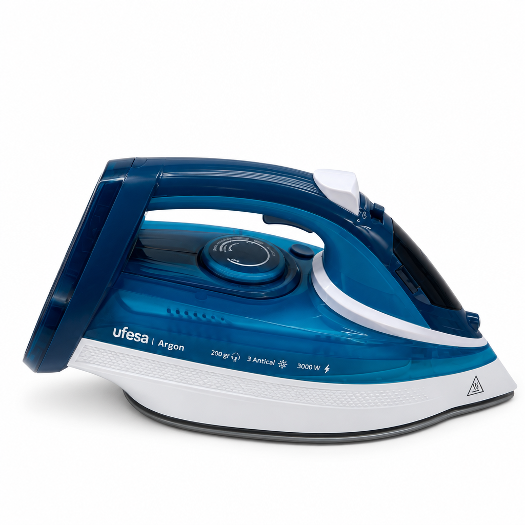 Ufesa Argon Ferro da stiro Ufesa Argon Ferro da Stiro a Vapore 3000 W con Piastra in Ceramica