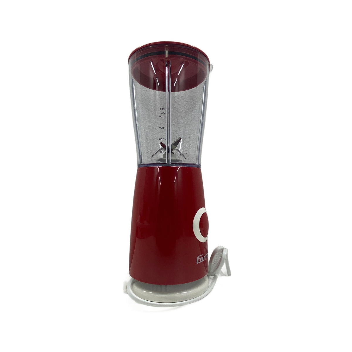 Girmi FR03 Frullatore Girmi FR03 Frullatore Elettrico 170 W con 4 Lame in Acciaio Inox 400 ml Rosso