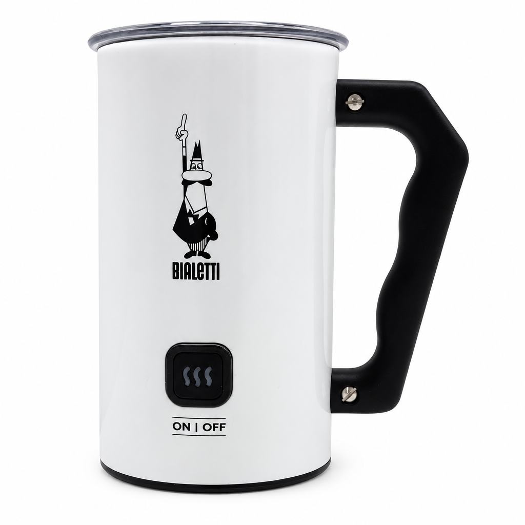 Bialetti Bialetti 0004432 Montalatte Bialetti Montalatte Elettrico 0004432, 150 ml Schiuma o 300 ml Latte Caldo, Bianco