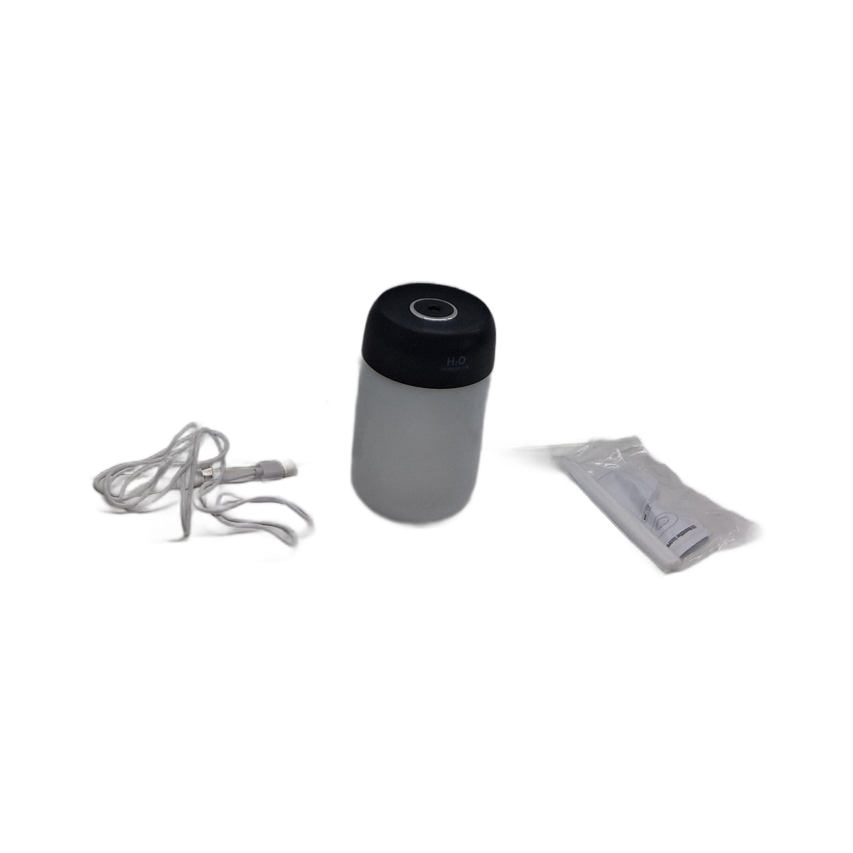 Kissleafe Umidificatore Kissleafe Umidificatore d'Aria Wireless con Luce LED, Nero