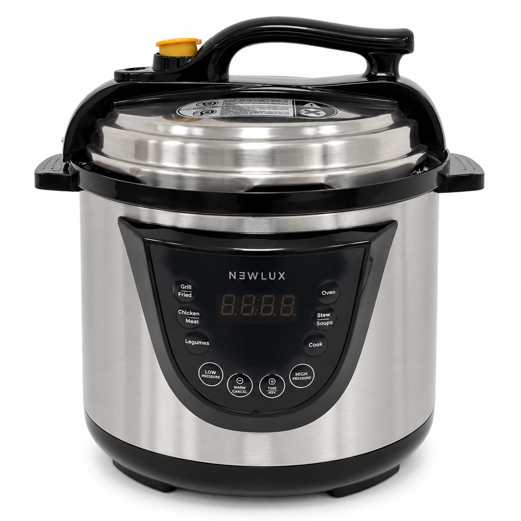 NEWLUX V110 Mixer Showers NEWLUX V110 Pentola a pressione programmabile 6L elettrica in acciaio inox