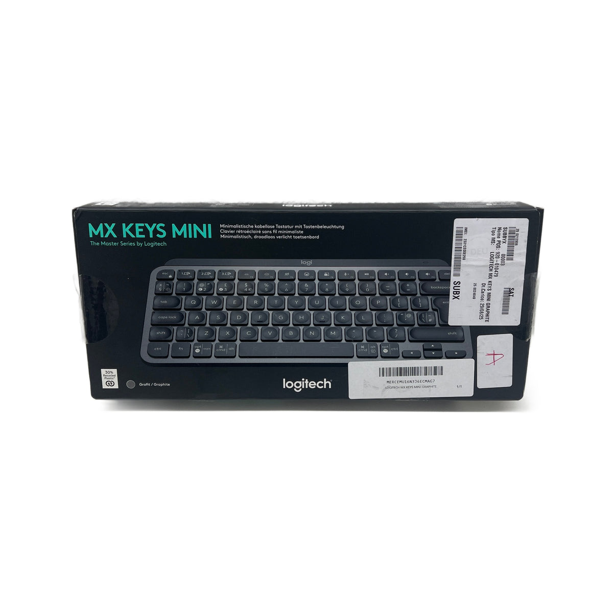 Logitech MX Keys Mini Keyboard Circuit Boards Logitech MX Keys Mini Graphite — Tastiera Bluetooth compatta