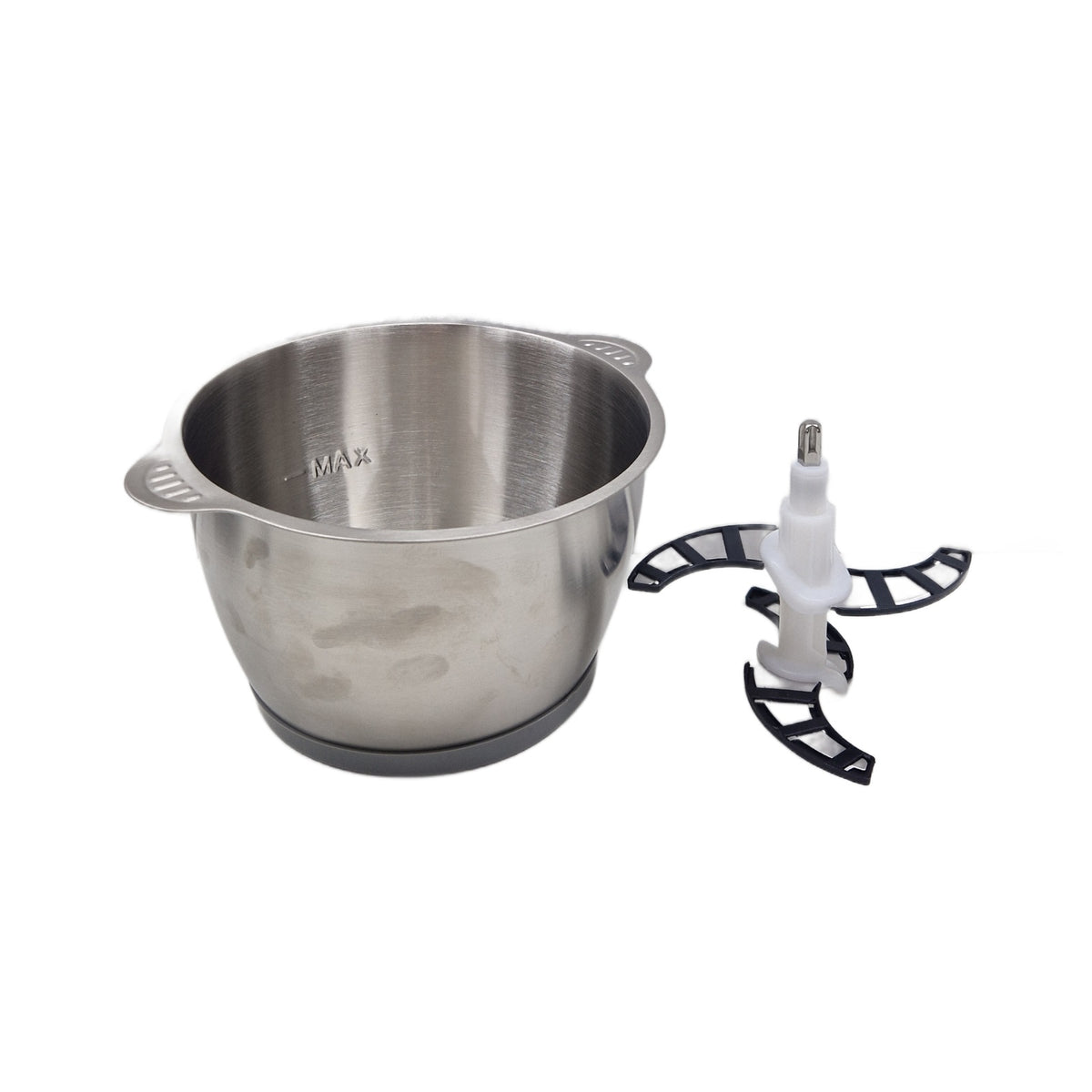 Nwouiiay 5194 Tritatutto Tritatutto elettrico da cucina 2 L, 300 W, 2 velocità, 4 lame