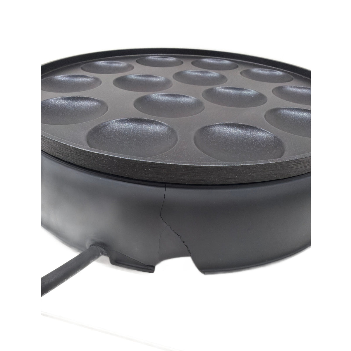 Bestron APFM700Z Crepiera / piastra crêpe Bestron APFM700Z macchina per poffertjes — collezione Sweet Dreams, nero