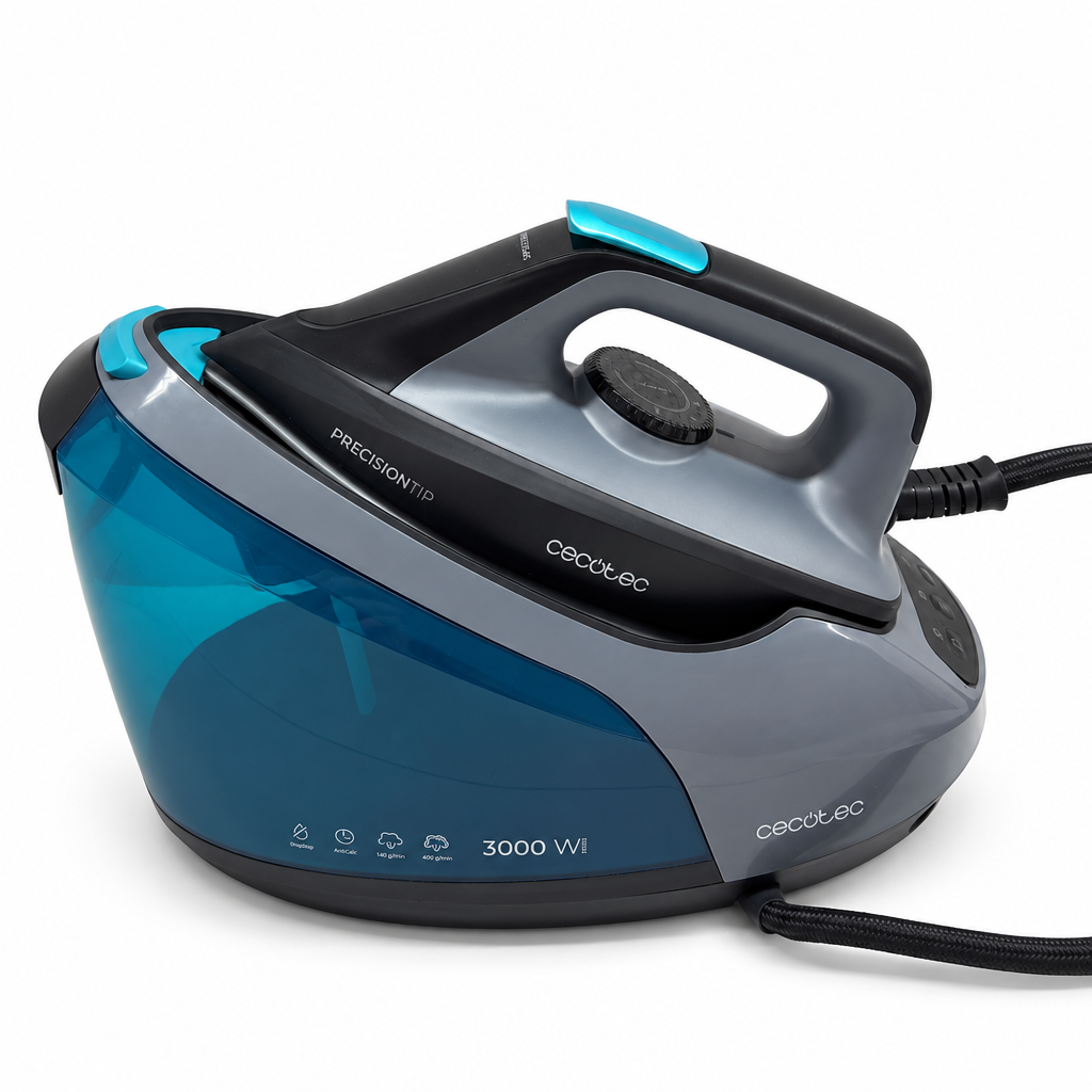 Cecotec IronHero 3000 Station Ferro da stiro Cecotec IronHero 3000 Station Ferro da Stiro con Caldaia 3000 W 7 Bar