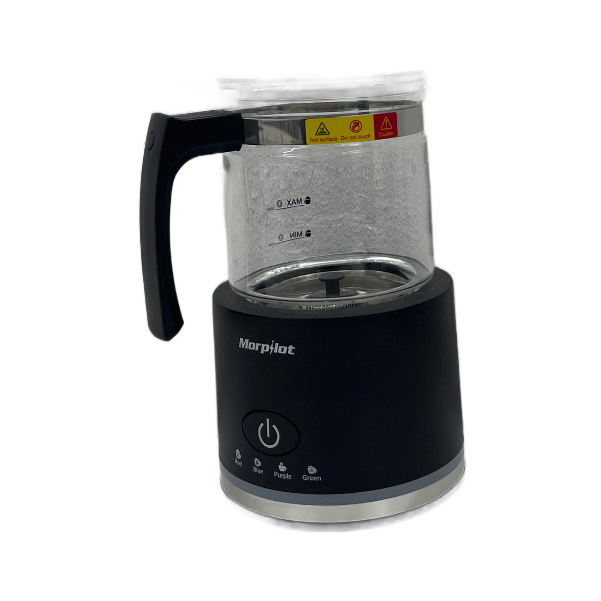 Morpilot HS001 Montalatte Morpilot HS001 Montalatte Elettrico 500 ml in Vetro 4 in 1 Nero