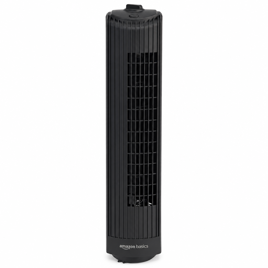 Amazon Basics Ventilatore a torre oscillante Tower Fans Amazon Basics Ventilatore a torre oscillante 71 cm, 35W, nero opaco