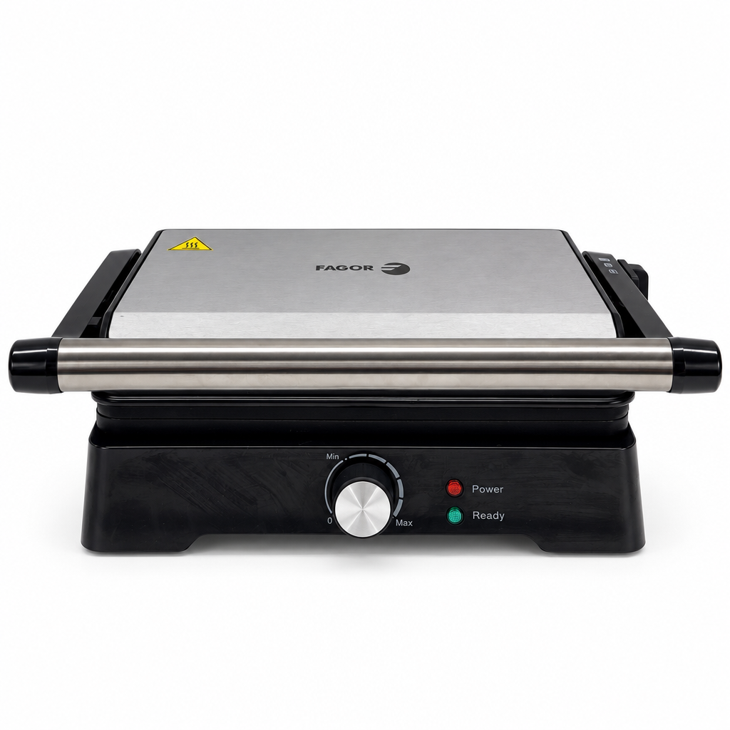 Fagor FGE08021 Grill elettrico Fagor RoastGrill FGE08021 Grill Elettrico 1200 W con Apertura 180°