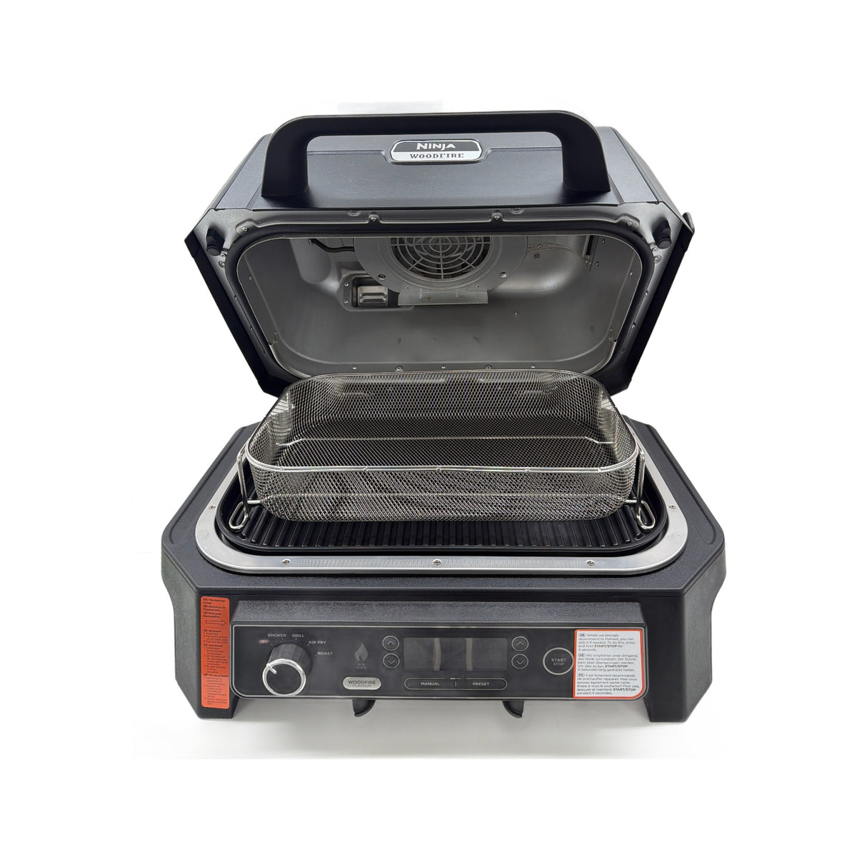 Ninja OG850EU Grill elettrico SharkNinja Woodfire Pro XL OG850EU — Grill & Smoker elettrico da esterno