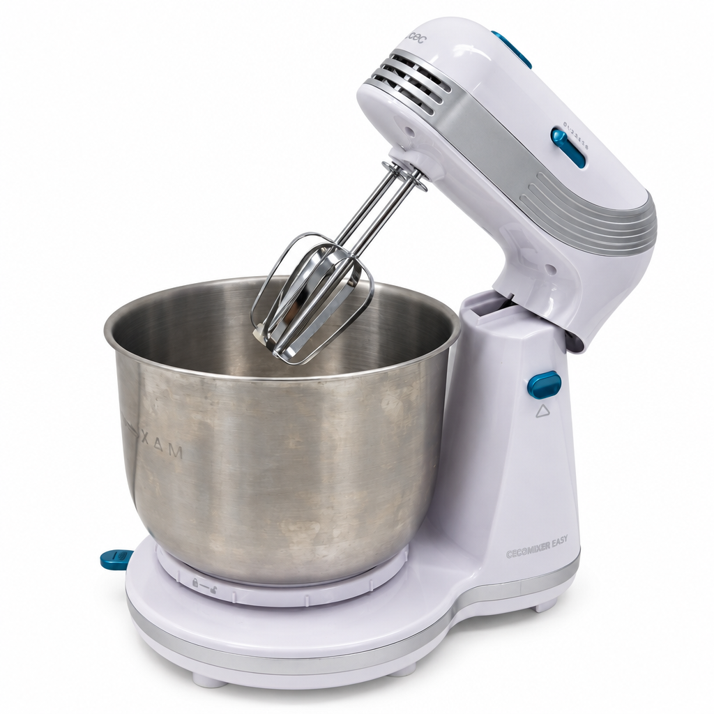 Cecotec Cecomixer Easy White Impastatrice Cecotec Cecomixer Easy White - Impastatrice planetaria 3 L, 250 W