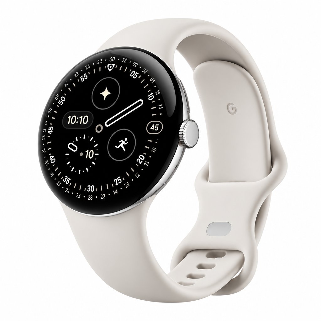 Google Pixel Watch 4 Smartwatch Google Pixel Watch 4 45 mm Argento