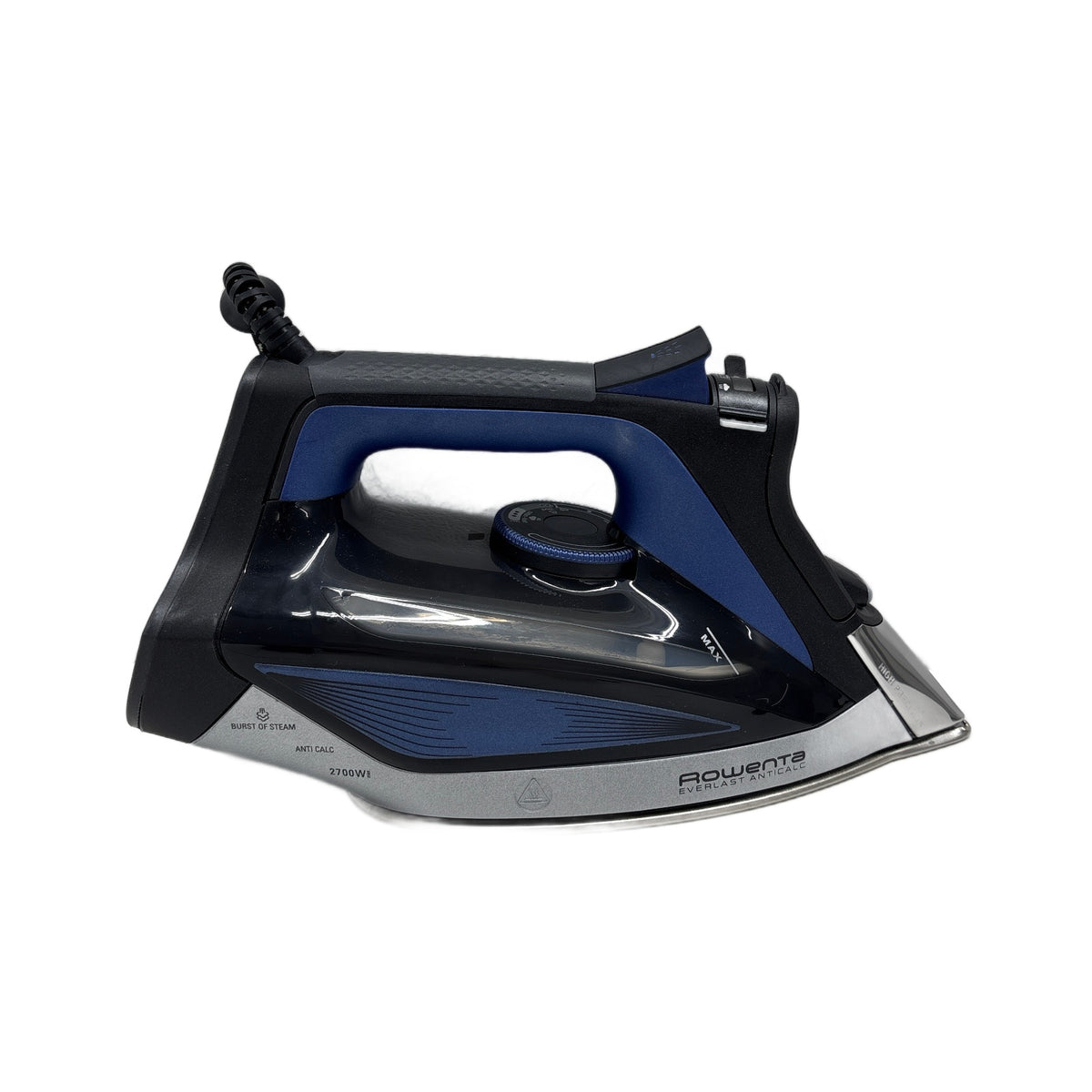 Rowenta Everlast DW7320 Ferro da Stiro a Vapore Anticalcare 2700 W Nero/Blu