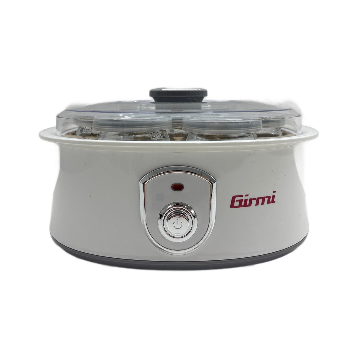 Girmi YG03 Yogurtiera Girmi YG03 Yogurtiera con 7 vasetti in vetro da 180 ml