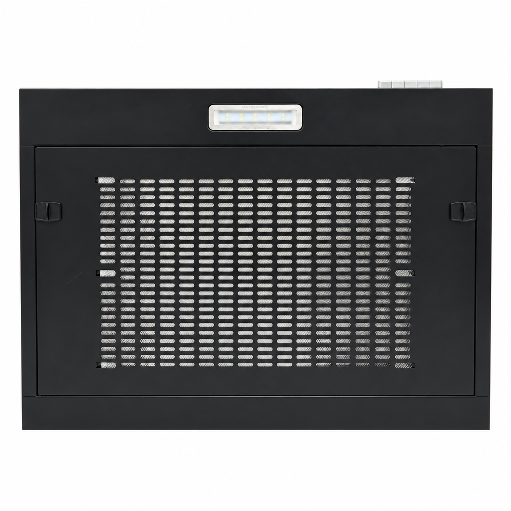 COMFEE' CHU 3.6F17BB LED Collars COMFEE' CHU 3.6F17BB cappa ad incasso 60 cm nero in acciaio inossidabile