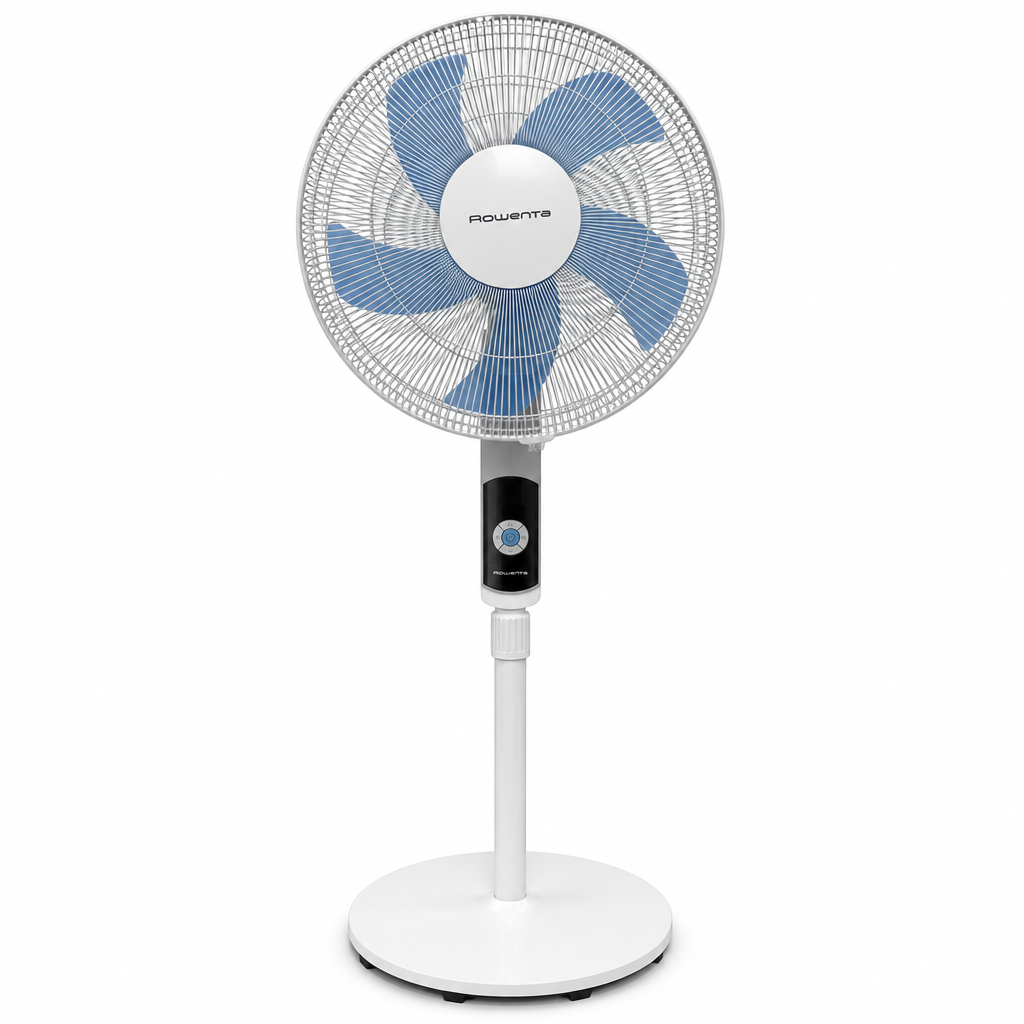 Rowenta VU5650F0 Ventilatore Rowenta Turbo Silence VU5650F0 - Ventilatore a piantana, 12 velocità, oscillazione 120°