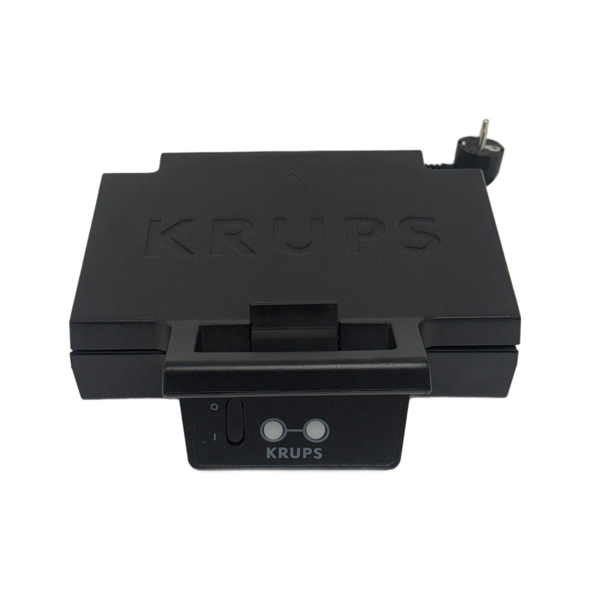 KRUPS FDK461 Elettrodomestico KRUPS FDK461 Tostiera a triangolo 850W, piastre ceramiche, nero
