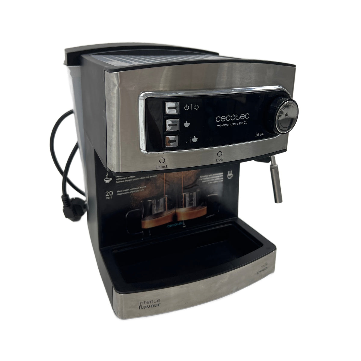 Cecotec Power Espresso 20 Macchina da caffè manuale Cecotec Power Espresso 20 Macchina da Caffè Espresso Manuale 20 Bar