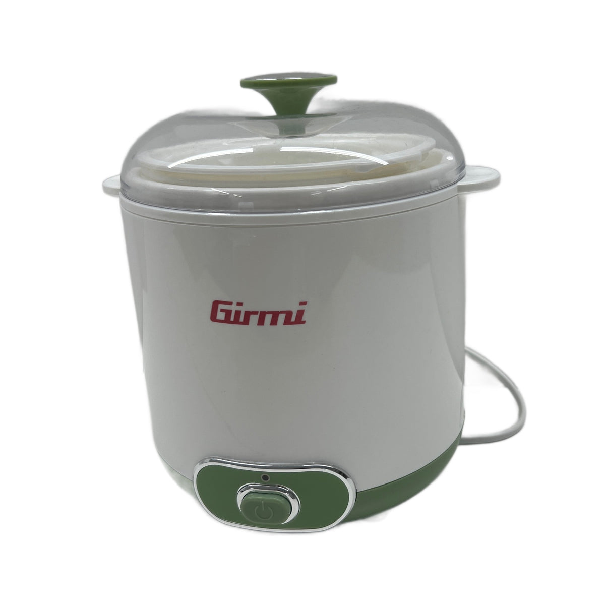Girmi YG02 Yogurtiera Girmi YG02 Yogurtiera Elettrica 1,5 L per Yogurt e Yogurt Greco, Bianco e Verde