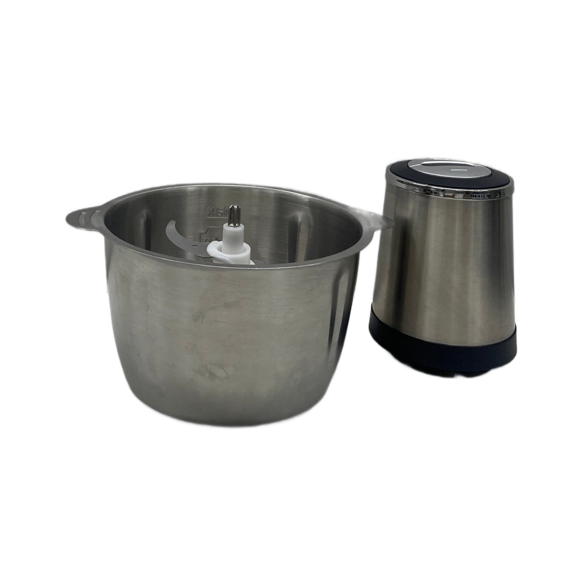 YASHE BM-MG105 Elettrodomestico YASHE Tritatutto 500W con ciotola in acciaio inox 1,8 L, 4 lame