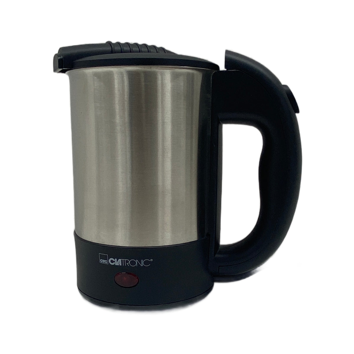Clatronic WKR 3624 Bollitore elettrico Clatronic WKR 3624 Bollitore da viaggio acciaio inox/nero con 2 tazze da 170 ml