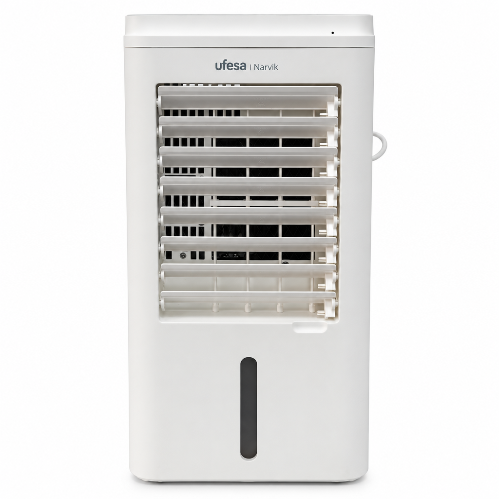 Ufesa Narvik Portable Evaporative Coolers Ufesa Narvik raffrescatore ad evaporazione 65 W, serbatoio 5 L, pannello touch