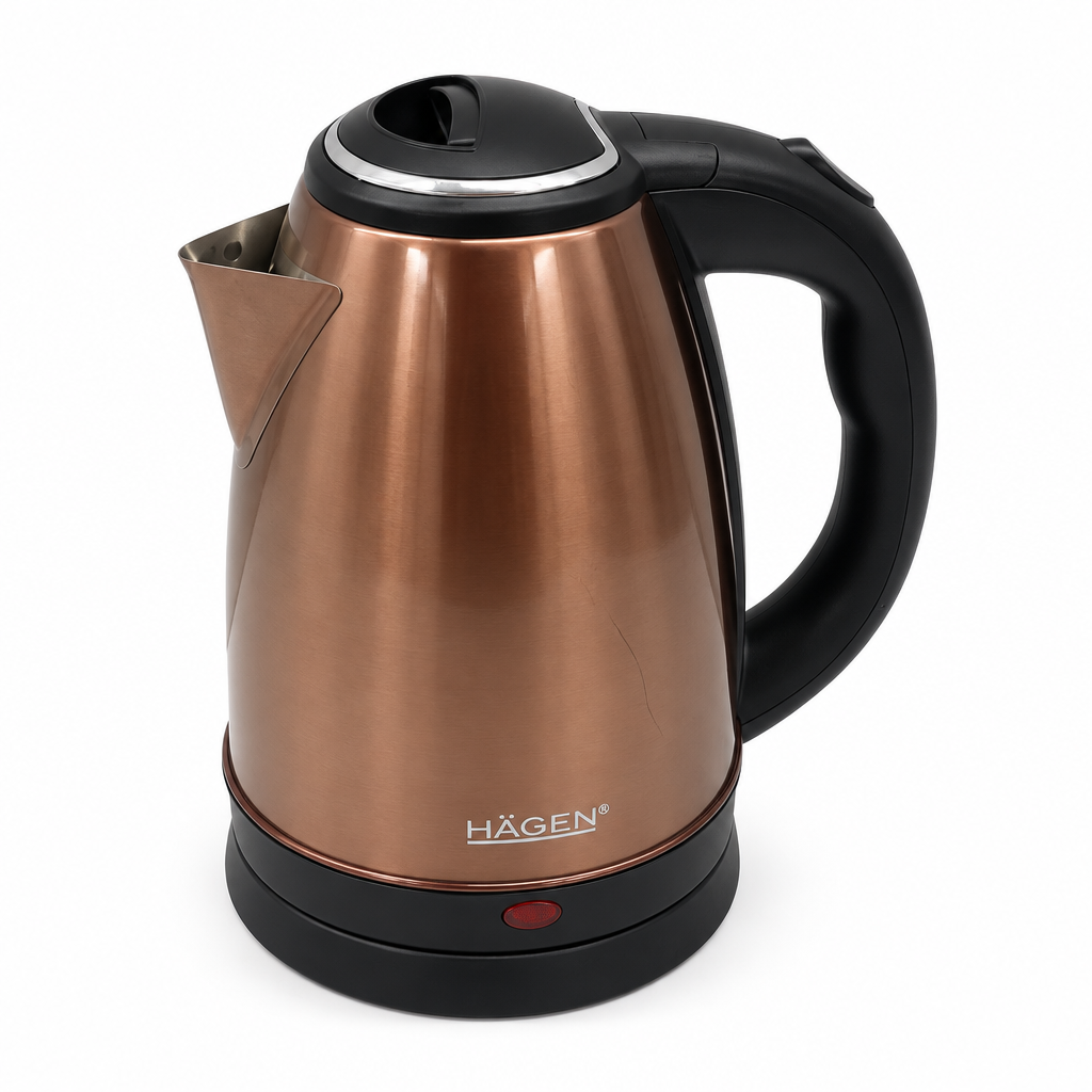 Hagen HA5525 Bollitore elettrico Hagen HA5525-COP Bollitore elettrico 1,8 L 1500 W in acciaio inox, rame