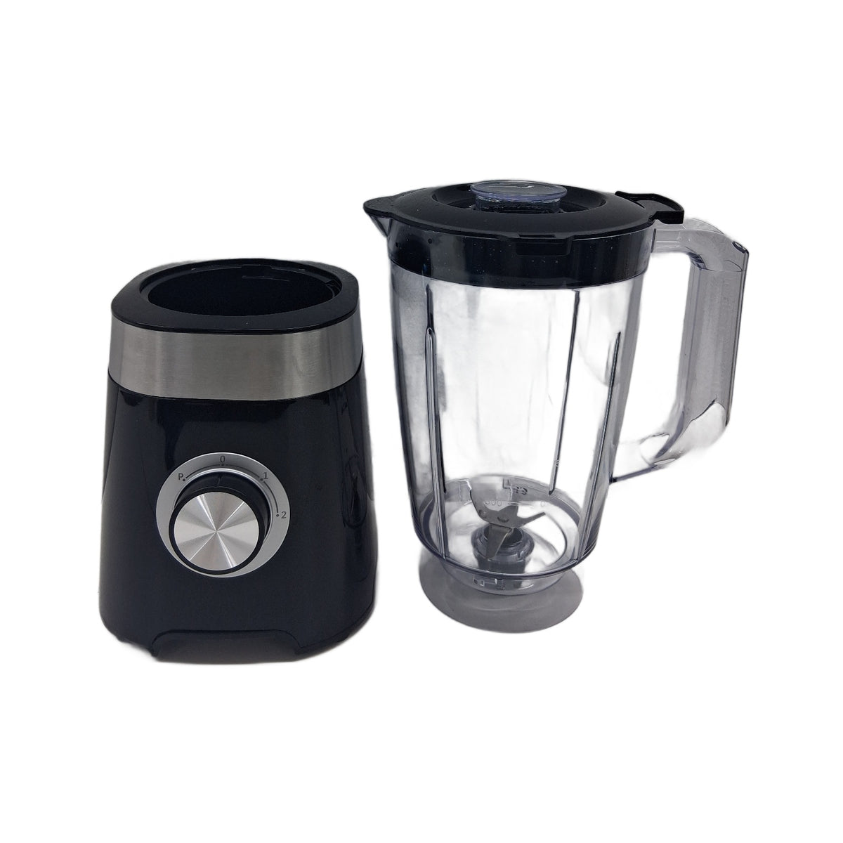 Amazon Basics BL9015BC-CB-BS Frullatore Amazon Basics Frullatore da cucina 600 W, recipiente 1,5 L, Nero