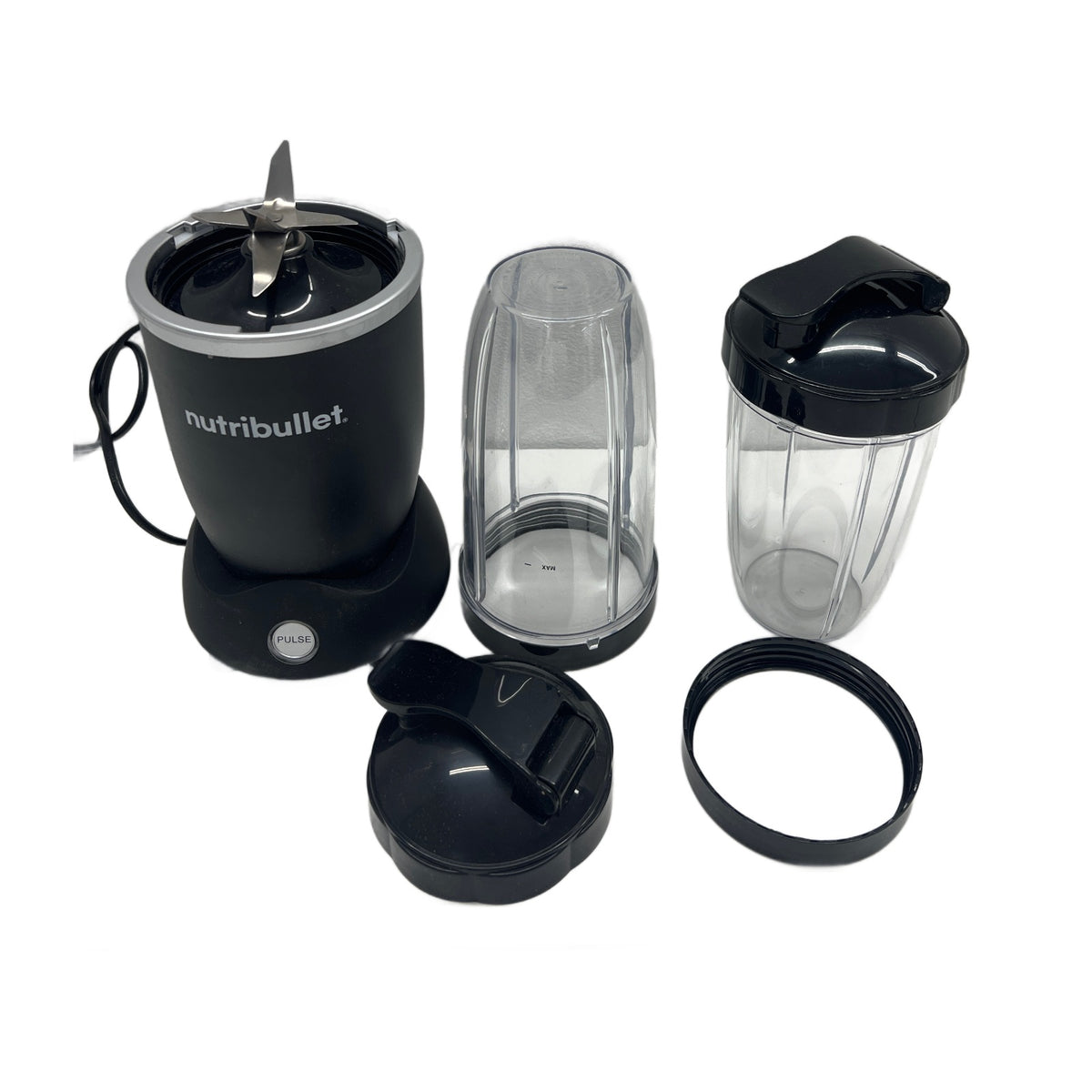 Nutribullet Pro 1200 NB120MB Frullatore Nutribullet Pro 1200 NB120MB Frullatore 1200 W con bicchieri da 700 e 900 ml, Nero