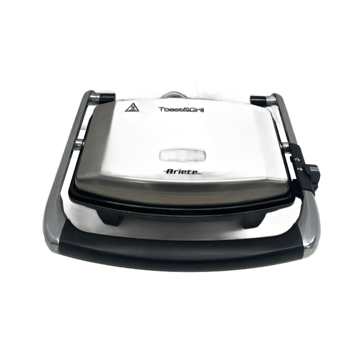 Ariete 1911 Toast&Grill Grill elettrico Ariete 1911 Toast&Grill Piastra Elettrica Antiaderente 1000 W Argento e Nero