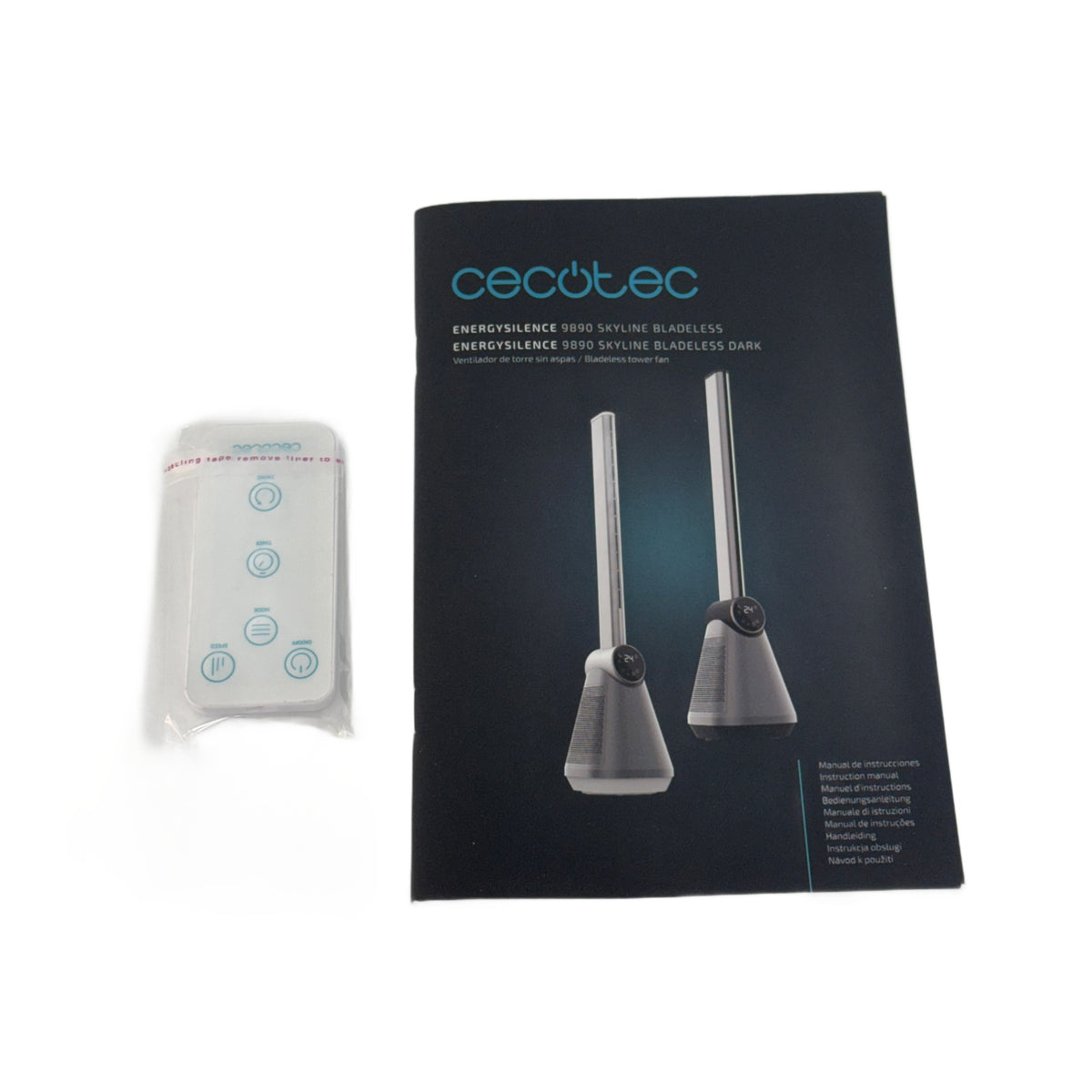 Cecotec EnergySilence 9890 Skyline Tower Fans Cecotec EnergySilence 9890 Skyline Ventilatore a torre senza pale 39"