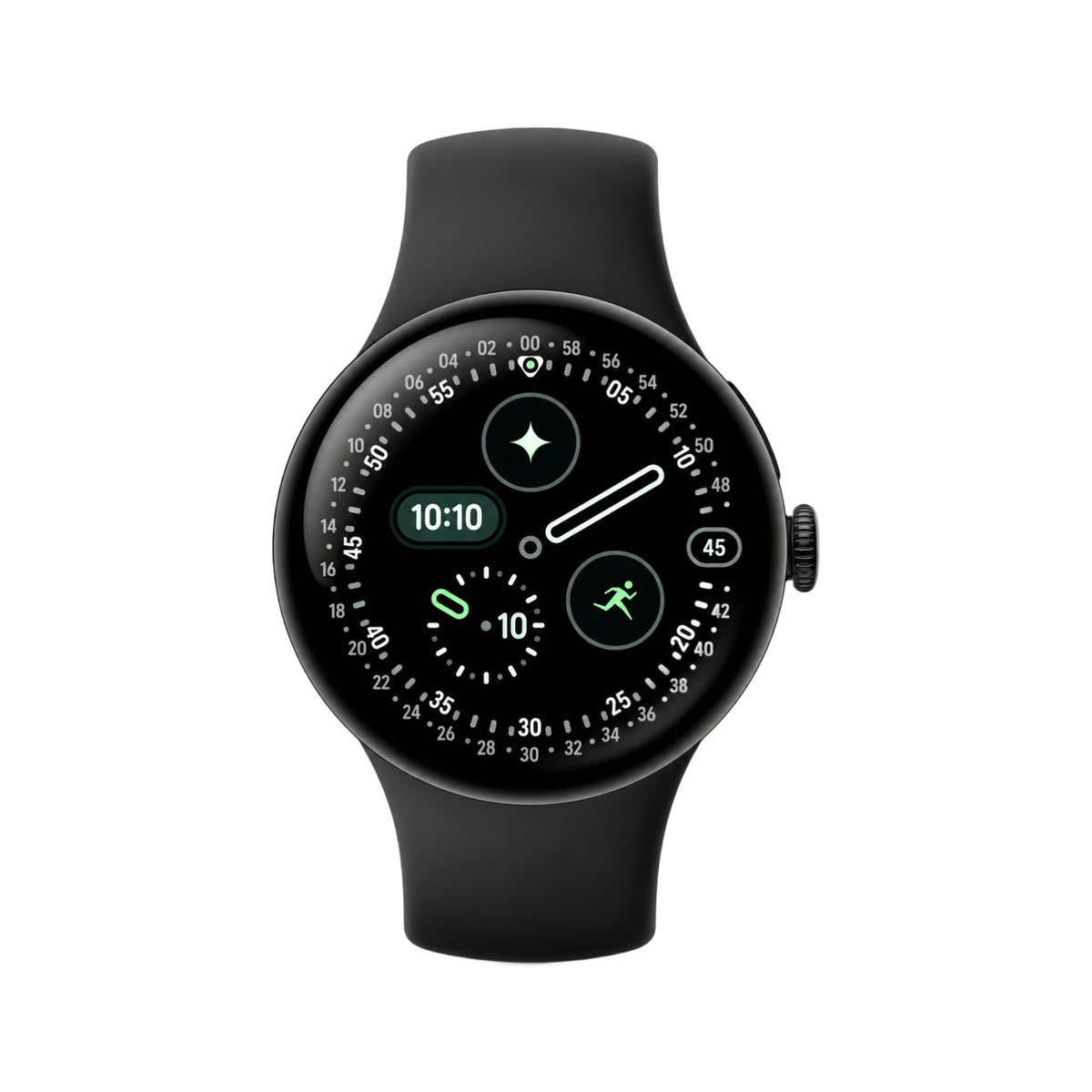 Google Pixel Watch 4 Smartwatch Google Pixel Watch 4 45 mm Satin Moonstone - Smartwatch