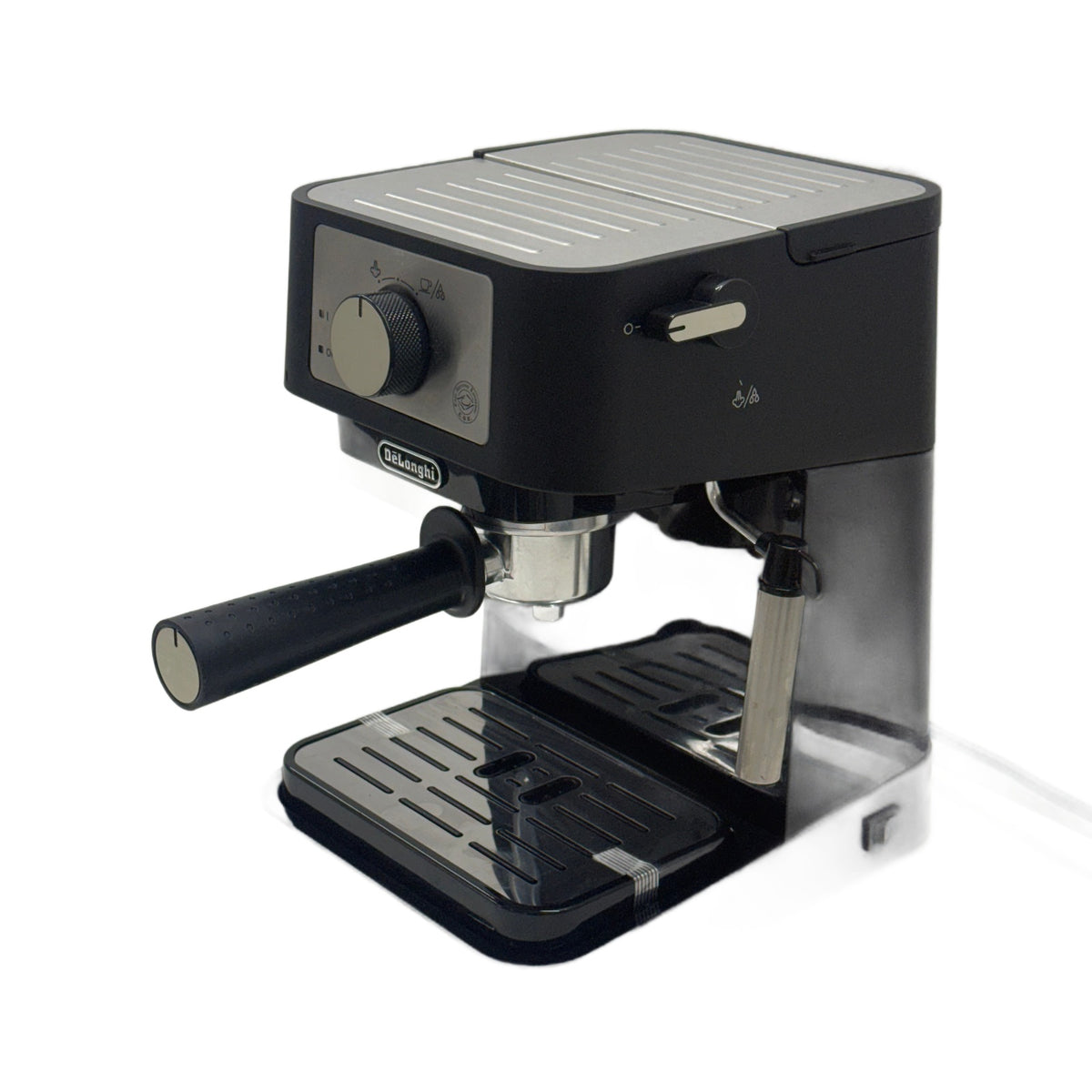De'Longhi EC260.BK Macchina da caffè manuale De'Longhi EC260.BK Macchina da caffè espresso con serbatoio 1,1 L e sistema latt