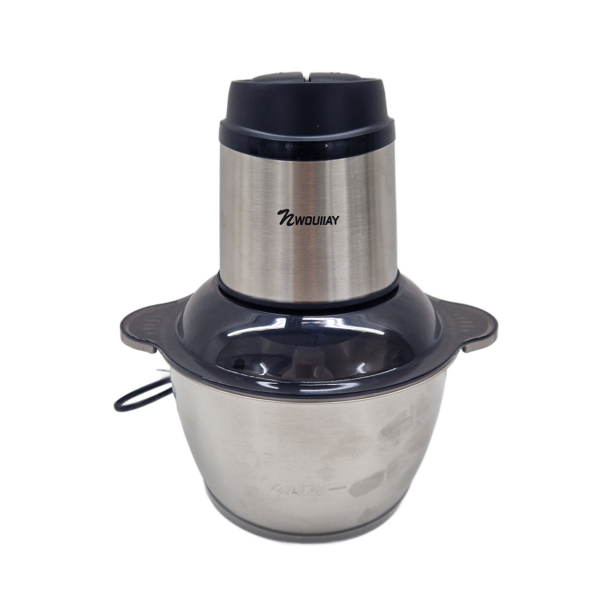 Nwouiiay 5194 Tritatutto Tritatutto elettrico da cucina 2 L, 300 W, 2 velocità, 4 lame