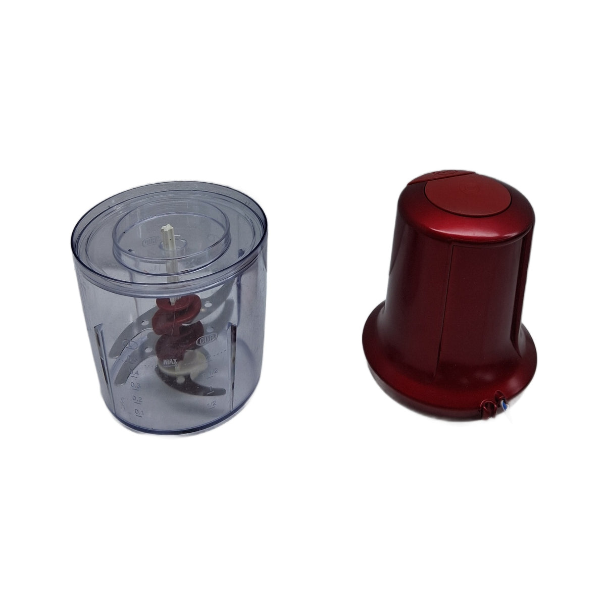 Moulinex AT714G32 Tritatutto Moulinex Multi Moulinette AT714G32 Mini Tritatutto Elettrico 3in1 500 W Rosso