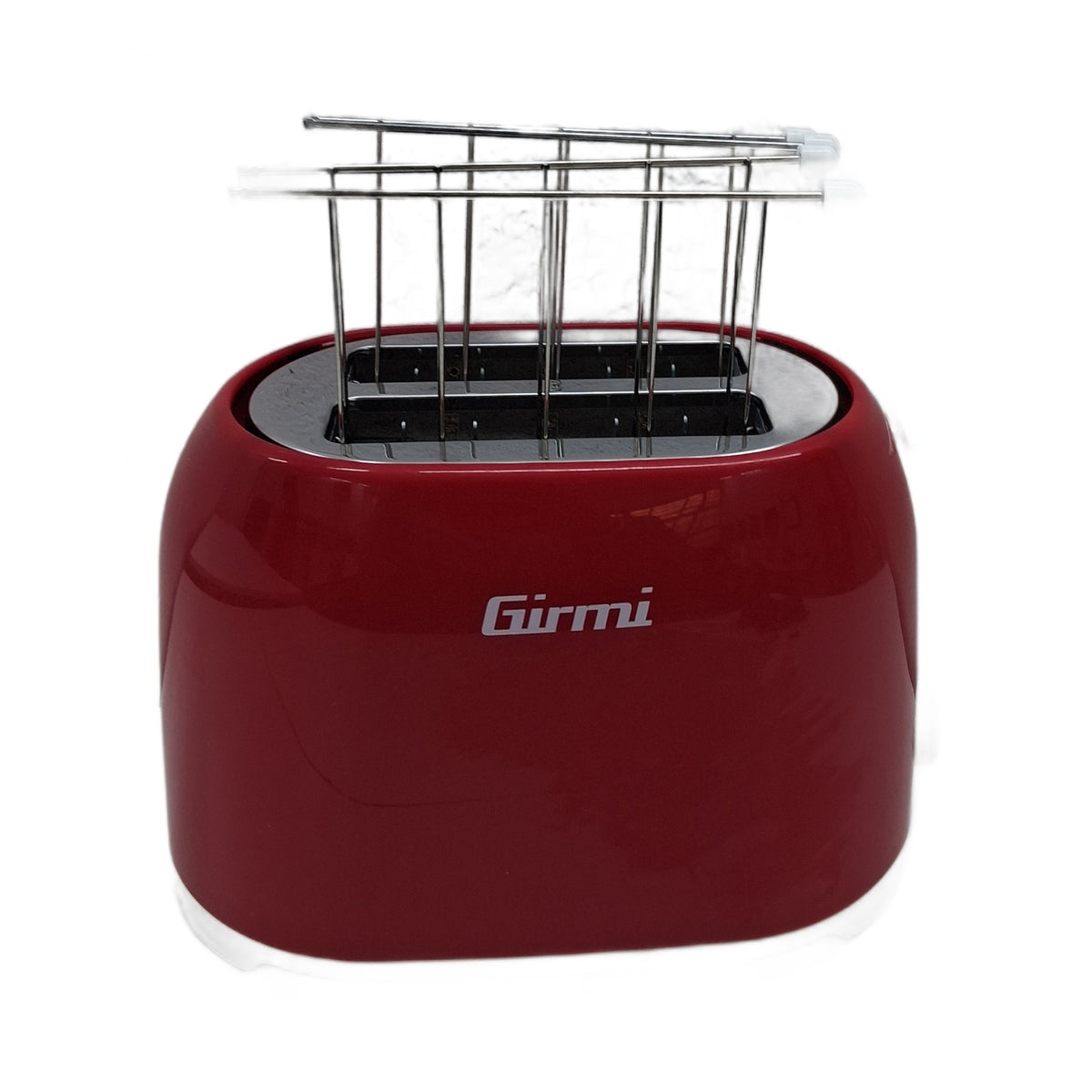 Girmi TP1002 Tostapane Girmi TP1002 Tostapane 750 W, 7 livelli, pinze inox, rosso