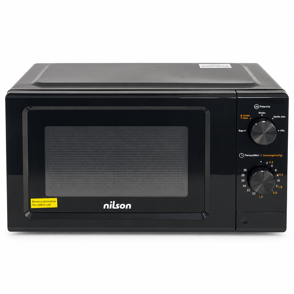 Nilson NMW2701N Timer Switches Nilson NMW2701N microonde 19 L nero 700 W